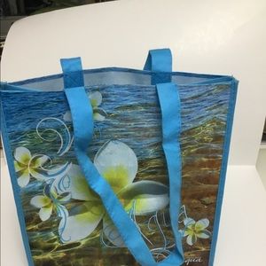 FWP LA VIE EN ROSE AQUA Shopping Bag